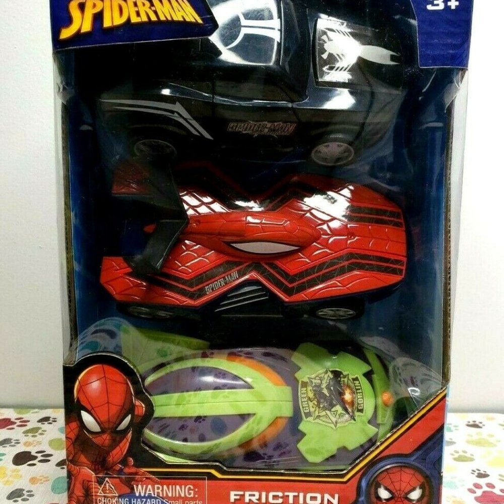 Marvel Spiderman Friction Cars